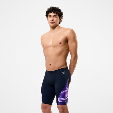 Men's Team Printed Jammer Purple
