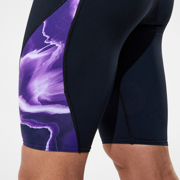 Men's Team Printed Jammer Purple