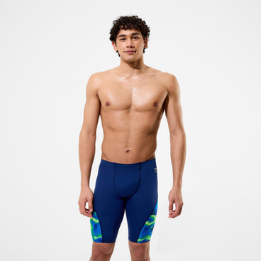Men's Team Printed Jammer Blue/Green