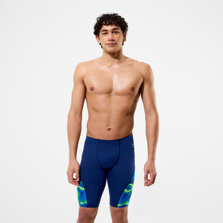 Men's Team Printed Jammer Blue/Green