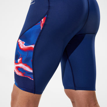 Men's Team Printed Jammer Red/White/Blue