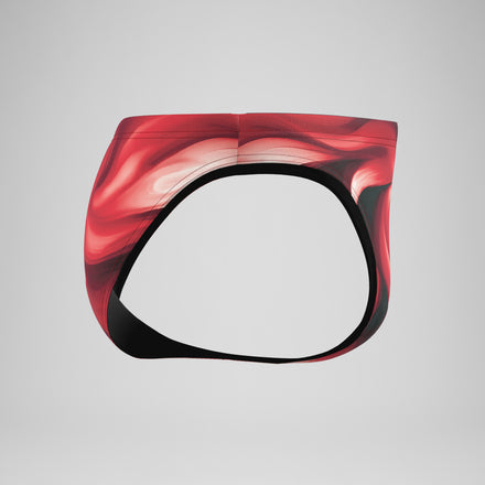 Men's Team Printed Brief Red