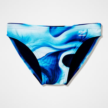 Men's Team Printed Brief Blue