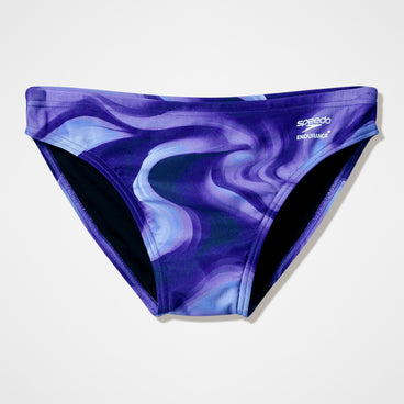 Men's Team Printed Brief Purple