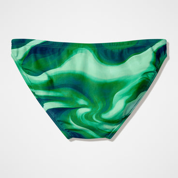 Men's Team Printed Brief Green
