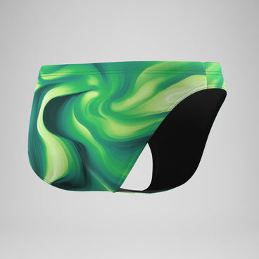 Men's Team Topography Brief Green