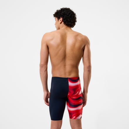 Men's Team Printed Jammer Red