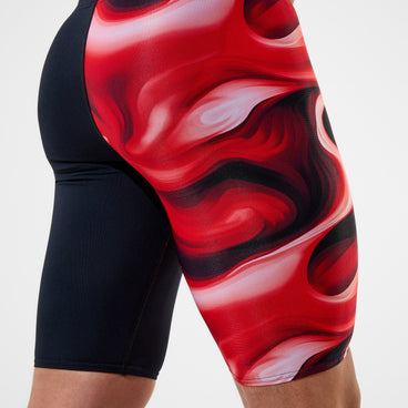 Men's Team Printed Jammer Red