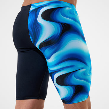Men's Team Printed Jammer Blue