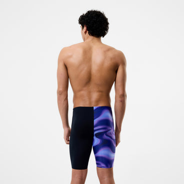 Men's Team Printed Jammer Purple