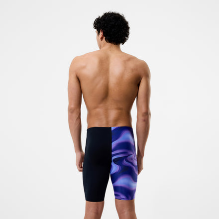 Men's Team Printed Jammer Purple