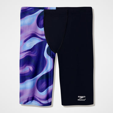 Men's Team Printed Jammer Purple