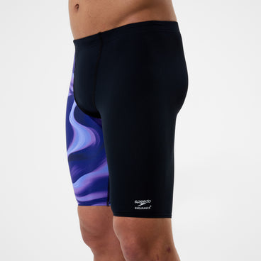 Men's Team Printed Jammer Purple