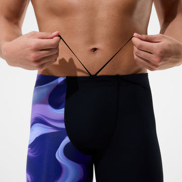 Men's Team Printed Jammer Purple