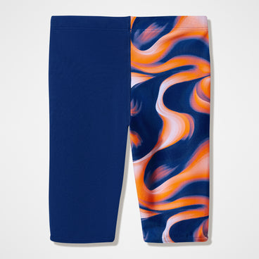Men's Team Printed Jammer Navy/Orange