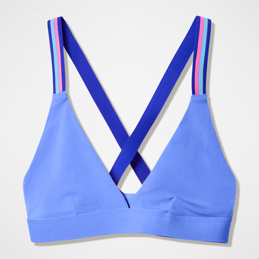 Women's Club Training Comfort Strap Bikini Top Lavender