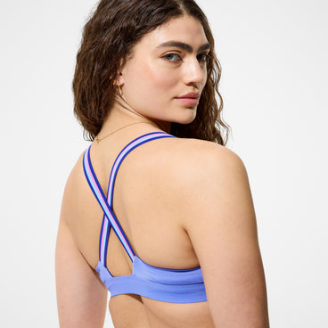 Women's Club Training Comfort Strap Bikini Top Lavender