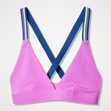 Women's Club Training Comfort Strap Bikini Top Pink