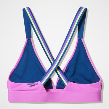 Women's Club Training Comfort Strap Bikini Top Pink