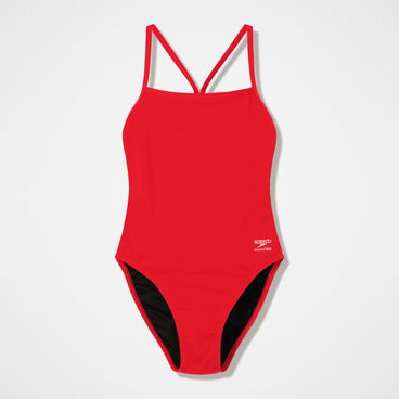 Women's Team EnduranceX V-Back 2.0 Swimsuit Red