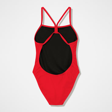 Women's Team EnduranceX V-Back 2.0 Swimsuit Red