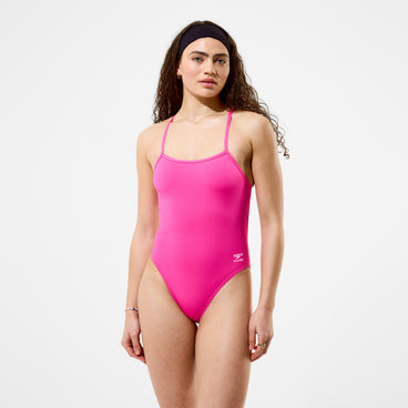 Women's Team EnduranceX V-Back 2.0 Swimsuit Pink