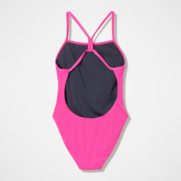 Women's Team EnduranceX V-Back 2.0 Swimsuit Pink