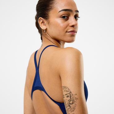Women's Team EnduranceX Turnback Swimsuit Navy