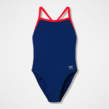 Women's Team EnduranceX Turnback Swimsuit Navy/Red