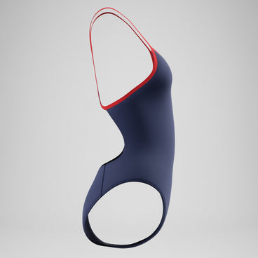 Women's Team EnduranceX Turnback Swimsuit Navy/Red