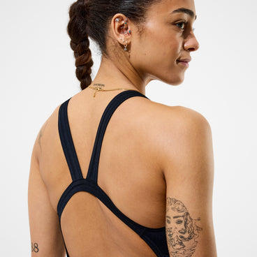 Women's Team EnduranceX Leaderback Swimsuit Black