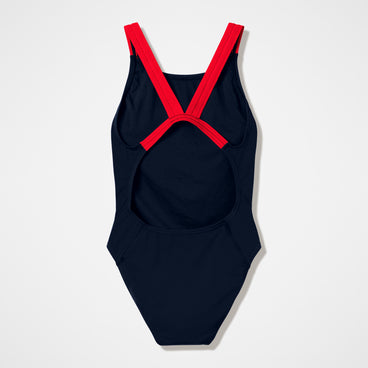 Women's Team EnduranceX Leaderback One Piece Black/Red