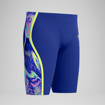 Men's Fastskin LZR Pure Intent 2.0 Jammer Navy/Blue/Yellow
