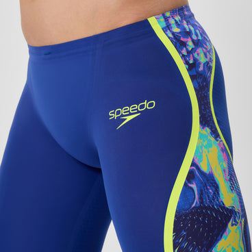 Men's Fastskin LZR Pure Intent 2.0 Jammer Navy/Blue/Yellow