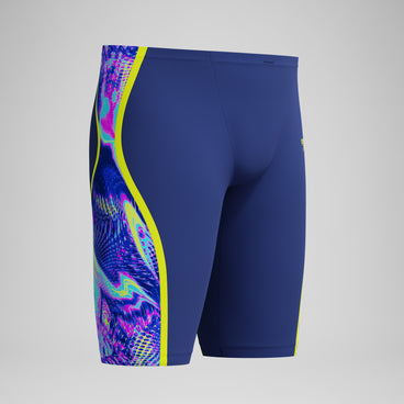 Men's Fastskin LZR Pure Intent 2.0 Jammer Navy/Blue/Yellow