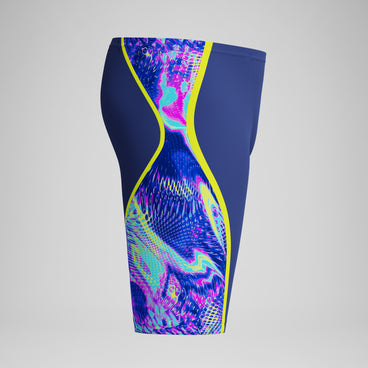 Men's Fastskin LZR Pure Intent 2.0 Jammer Navy/Blue/Yellow