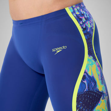 Men's Fastskin LZR Pure Intent 2.0 Jammer Navy/Blue/Yellow