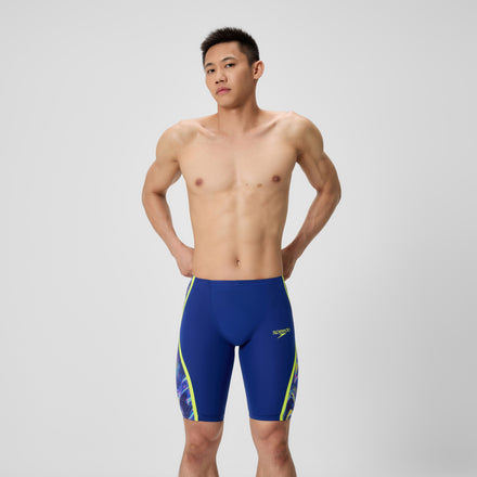 Men's Fastskin LZR Pure Intent 2.0 High Waisted Jammer Navy/Blue/Yellow