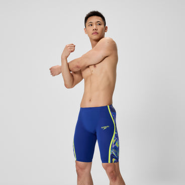 Men's Fastskin LZR Pure Intent 2.0 High Waisted Jammer Navy/Blue/Yellow