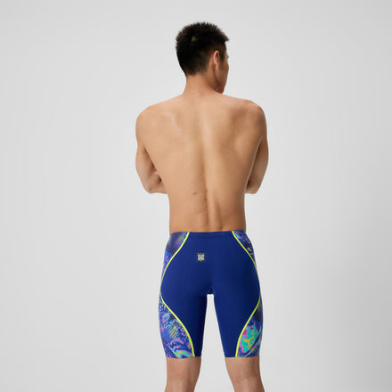 Men's Fastskin LZR Pure Intent 2.0 High Waisted Jammer Navy/Blue/Yellow