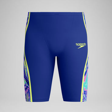 Men's Fastskin LZR Pure Intent 2.0 High Waisted Jammer Navy/Blue/Yellow