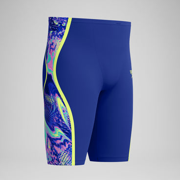 Men's Fastskin LZR Pure Intent 2.0 High Waisted Jammer Navy/Blue/Yellow