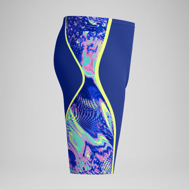Men's Fastskin LZR Pure Intent 2.0 High Waisted Jammer Navy/Blue/Yellow