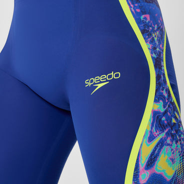 Men's Fastskin LZR Pure Intent 2.0 High Waisted Jammer Navy/Blue/Yellow