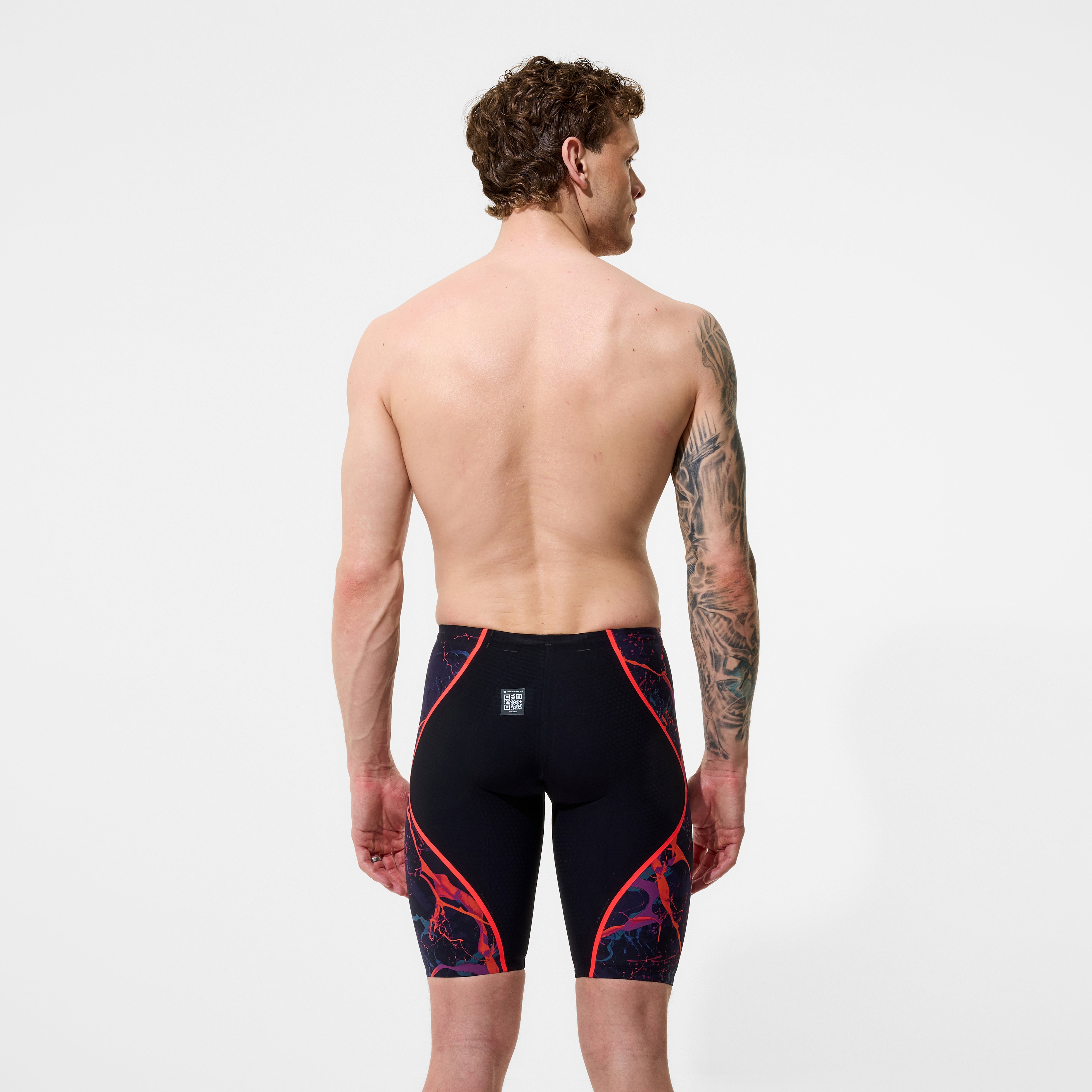 Men's Fastskin LZR Pure Intent 2.0 Printed High Waist Jammer Black