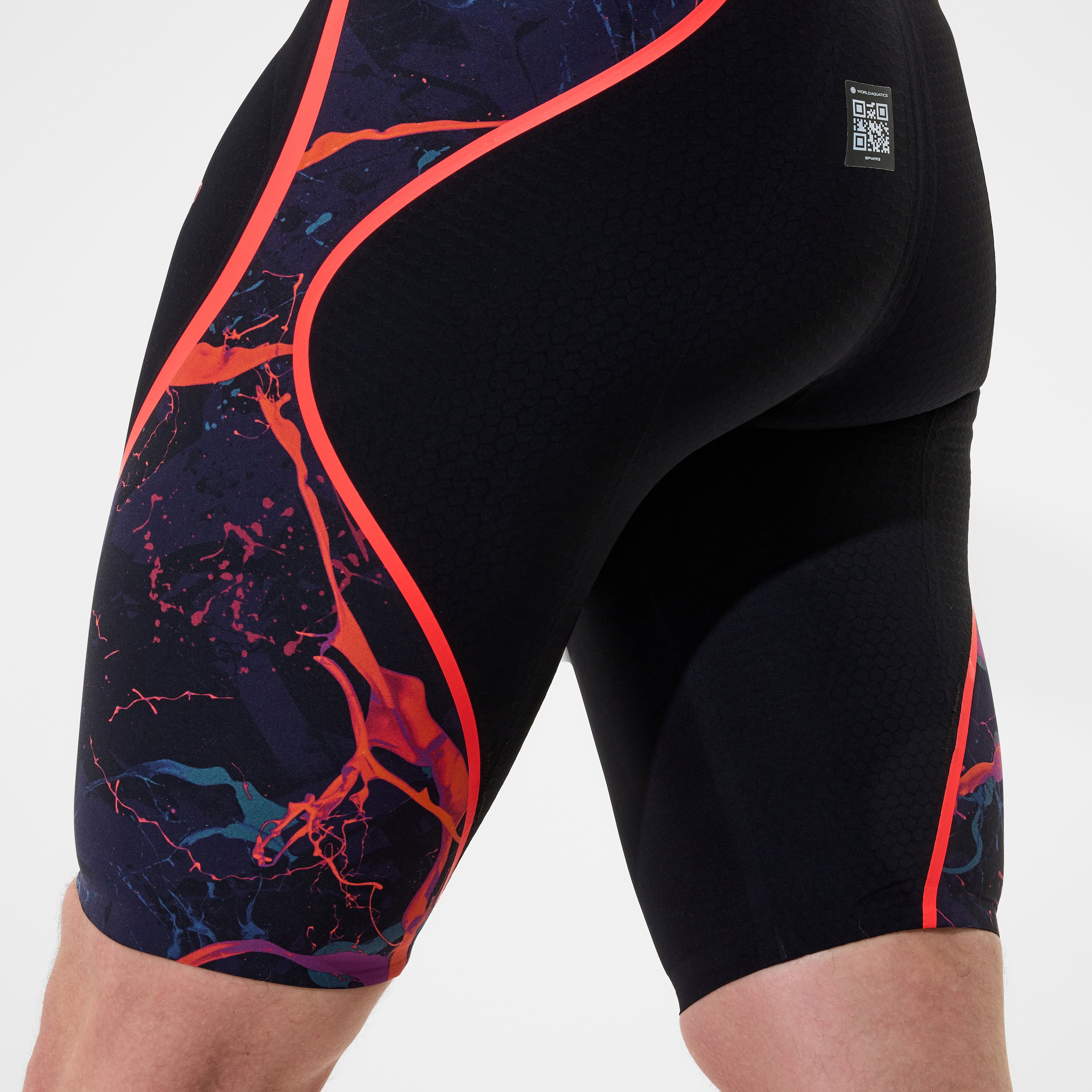Men's Fastskin LZR Pure Intent 2.0 Printed High Waist Jammer Black