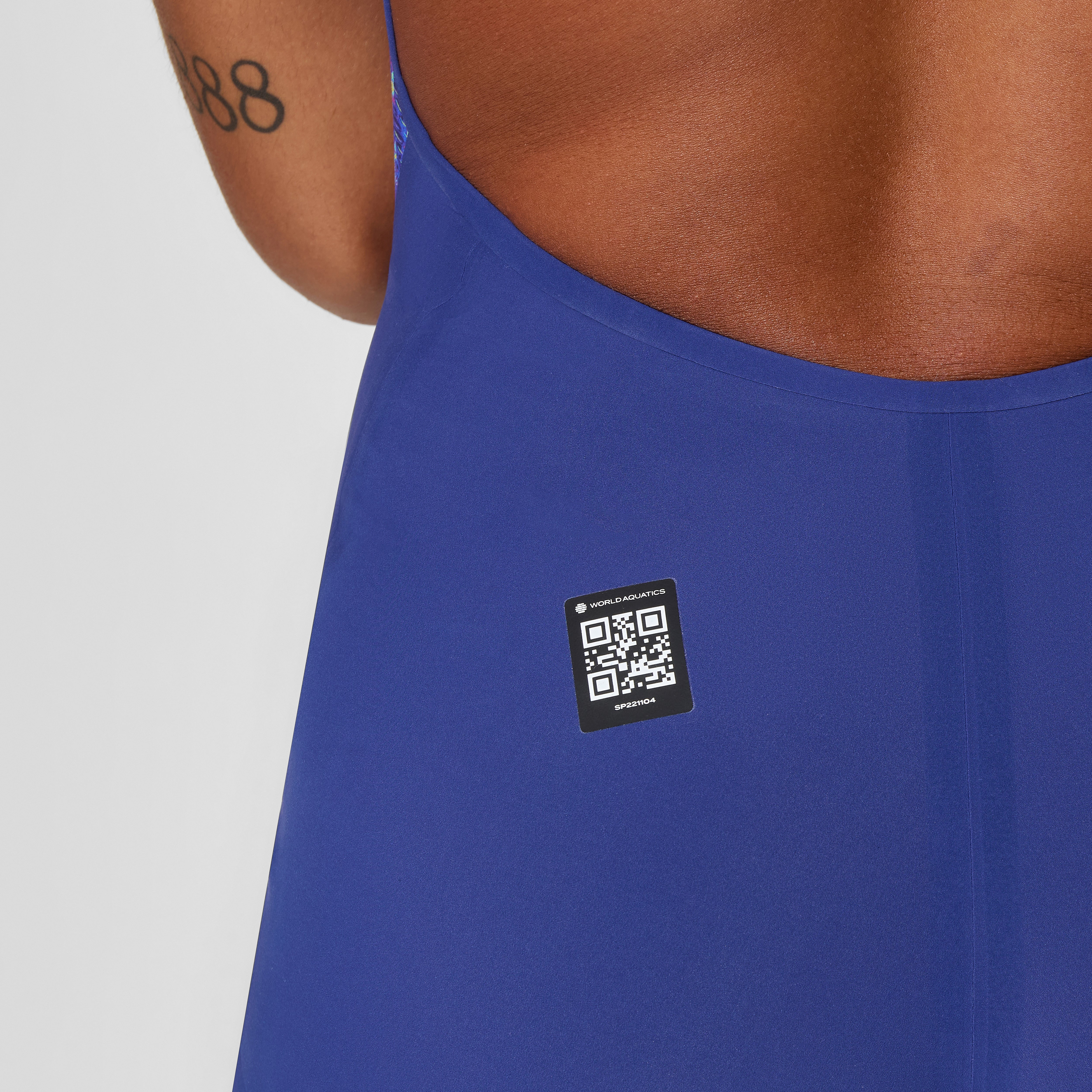 Women's Fastskin LZR Pure Valor 2.0 Openback Kneeskin Blue/Navy