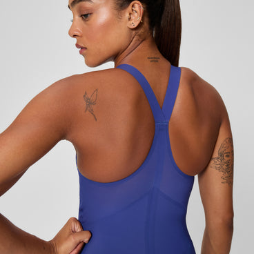 Women's Fastskin LZR Pure Valor 2.0 Closedback Kneeskin Blue/Navy