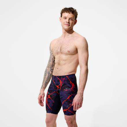 Fastskin LZR Pure Valor 2.0 Printed High Waist Jammer Black/Red