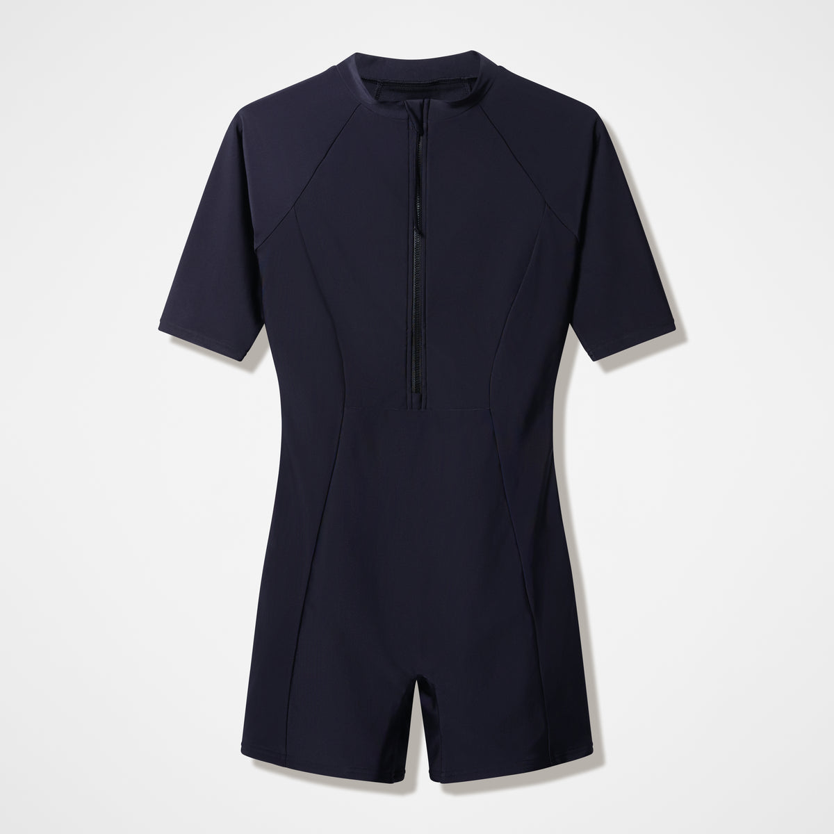 Modern Coverage Short Sleeve Legsuit